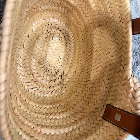 Loewe Brown and Tan Woven Tote - Picture 4 of 4